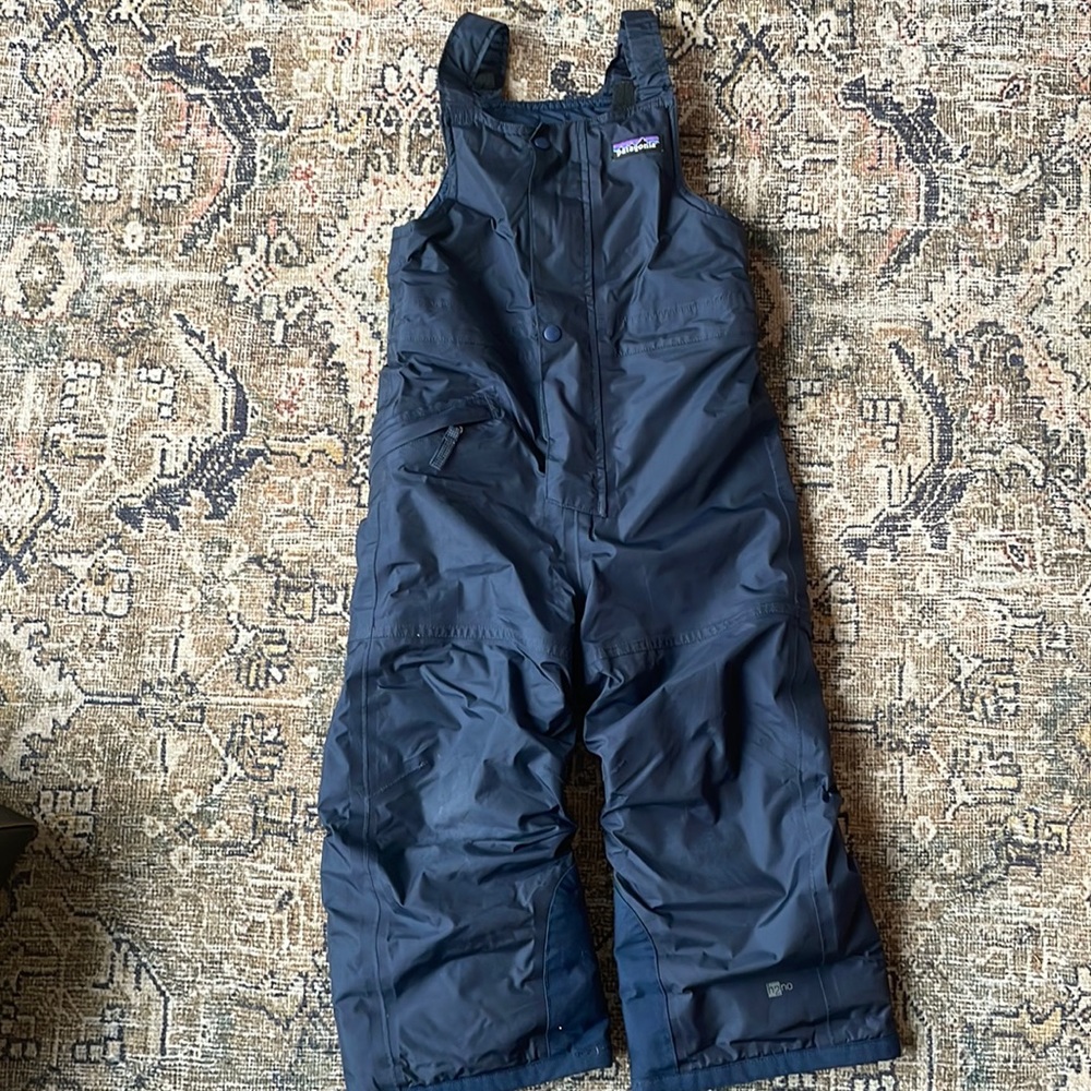 Toddler Patagonia Snow Pile Snow Bibs!